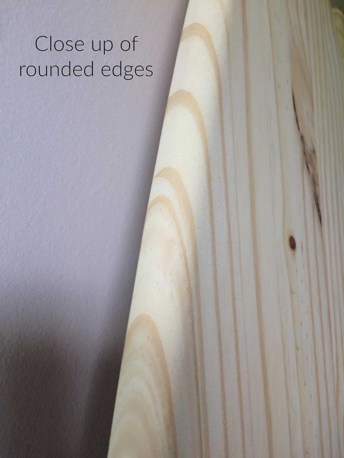 Handcrafted pine surfboard