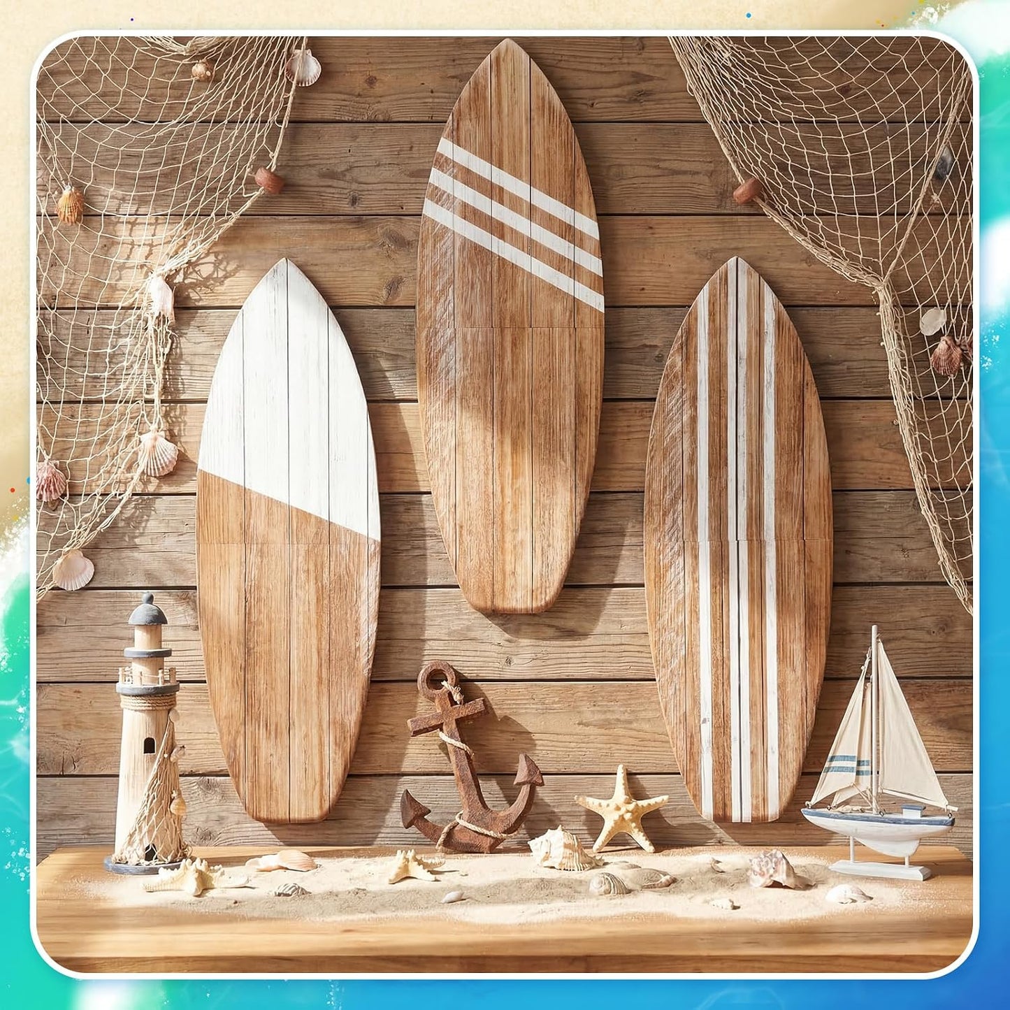 3-Piece surfboard set