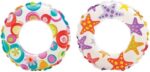 Recreation Lively Print Swim Ring, Summer Fun (Pack of 2 Assorted)