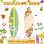 4-Piece set of giant paper surfboards - Image 2